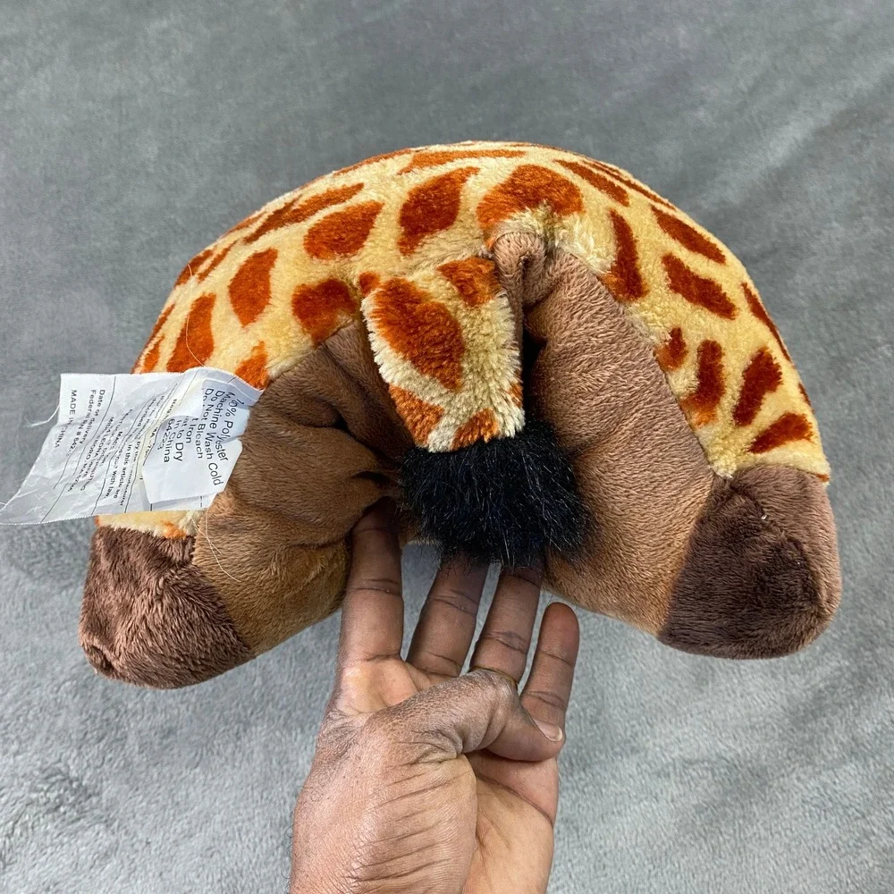 Jolly Giraffe Pillow Pets Originals Stuffed‎ Animal Plush Brown Safari